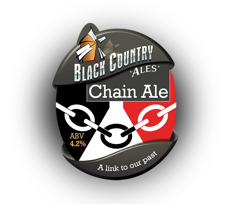 chainale pump clip black country ales